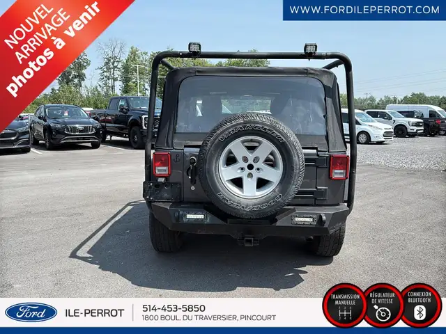 2016 Jeep Wrangler SPORT 4X4, MANUELLE, BLUETOOTH in Cars & Trucks in City of Montréal - Image 5