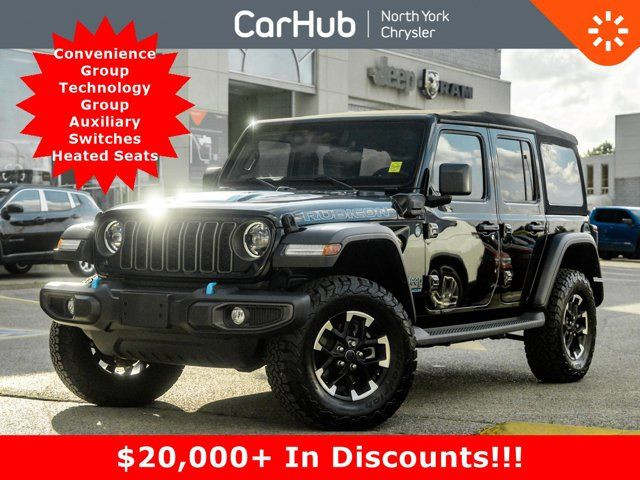 2024 Jeep Wrangler 4xe RUBICON Convenience Group Technology in Cars & Trucks in City of Toronto