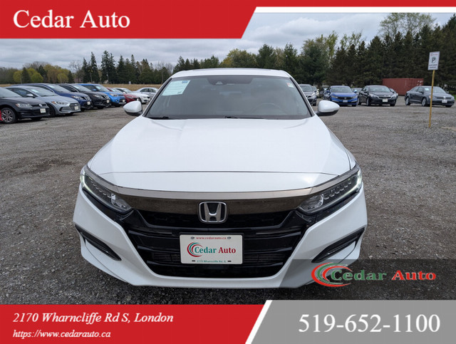 2019 Honda Accord Sedan 2 YEAR POWERTRAIN WARRANTY | Sport Manua in Cars & Trucks in London - Image 4