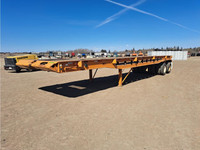 1981 Columbia 42 Ft 16 Wheel Oilfield Float Trailer