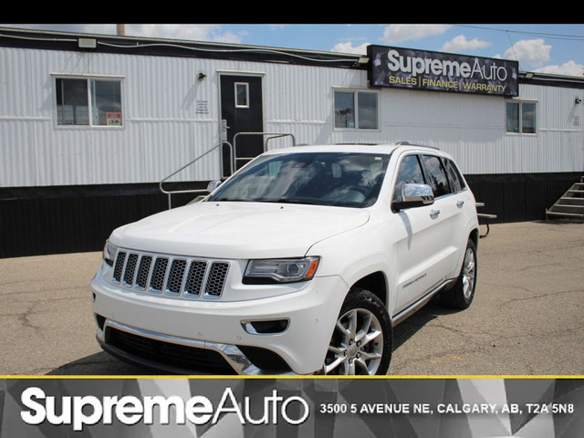 2014 Jeep Grand Cherokee SUMMIT 4WD DIESEL NAVI/B.CAM in Cars & Trucks in Calgary