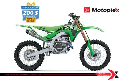 KX450SR Grace a ses parametres speciaux et a ses pieces de competition de haut calibre la KX450SR ed...