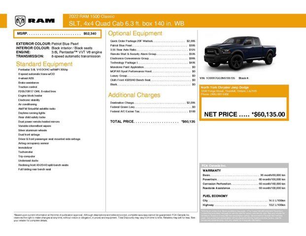  2022 RAM 1500 Classic Warlock