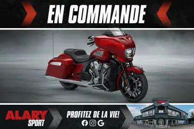 Cette MOTOCYCLETTE INDIAN CHIEFTAIN POWERPLUS LIMITED RIDER ASSIST 112 CU-IN 2025 est disponible DÈS...