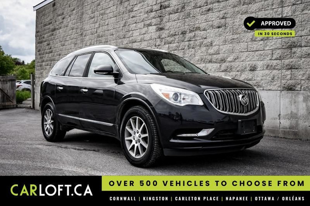 2017 Buick Enclave Leather - Cooled Seats - Leather Seats in Cars & Trucks in Ottawa
