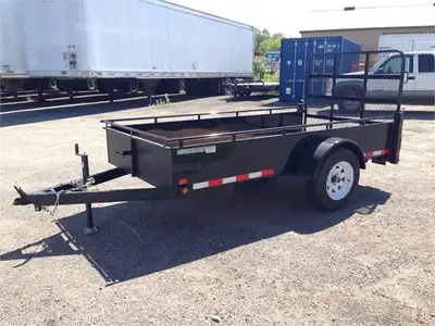 --BT483-- $1799 Box Size: 50" X 98" Axle: 3500LB G.V.W.R: 1190kg Tires: 13" Coupler: 2" Frame: full...