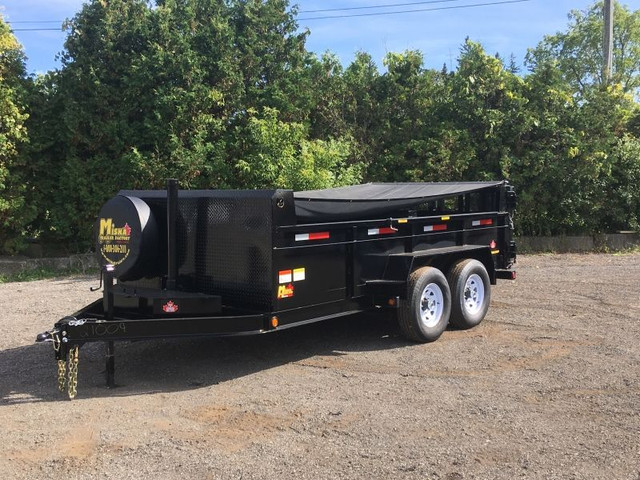 Miska 7 Ton Dump Trailer - Finance from $340.00 per month in Cargo & Utility Trailers in Dartmouth - Image 3