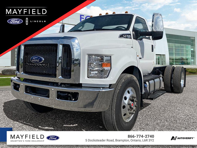 2025 Ford F750 Chassis Truck 108" CAB TO AXLE - 33,000 GVWR in Cars & Trucks in Mississauga / Peel Region