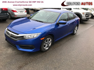 2016 Honda Civic LX  2l. w/multimedia/backup camera....financing dispo....100000km