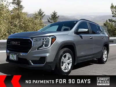 This 2023 GMC Terrain SLE boasts a powerful 1.5L Turbocharged 4-cylinder engine, delivering impressi...