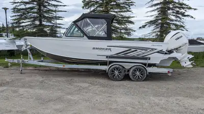 2024 Smokercraft Phantom 20 X2 Offshore White is in stock for immediate delivery. Smokercraft Phanto...