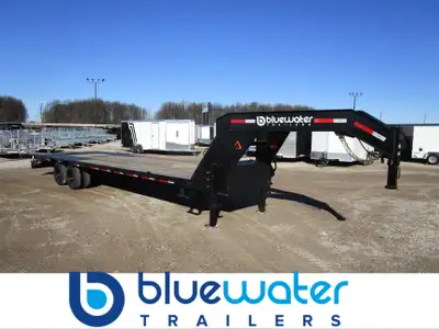 SALE!! REGULAR PRICE $24,953 NOW ONLY $22,945!! RawMaxx FDX Tandem Axle Steel Gooseneck Trailer 20,0...