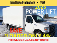 2022 Ford E-450 CUBE VAN 16' POWER LIFT CAN LEASE LOADED $AVE