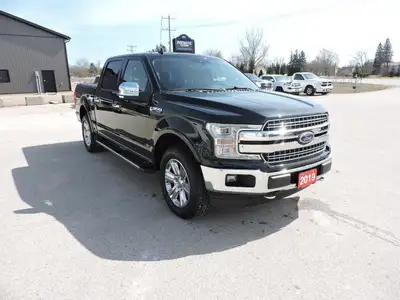 Take a look at this beautiful and well optioned 2019 F-150 Lariat that is powered by a 2.7L EcoBoost...