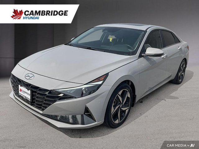 2023 Hyundai Elantra Hybrid Luxury | Leather | Great Fuel in Cars & Trucks in Cambridge