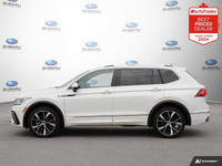 New Price! Odometer is 10773 kilometers below market average! Pure White 2024 Volkswagen Tiguan High... (image 1)