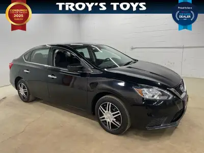 Looking for a reliable and stylish sedan? Check out this sleek, black 2017 Nissan Sentra SV, now ava...