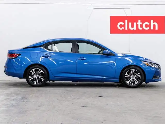 2021 Nissan Sentra SV w/Apple CarPlay, Heated Front Seats, Backu63871251578627123