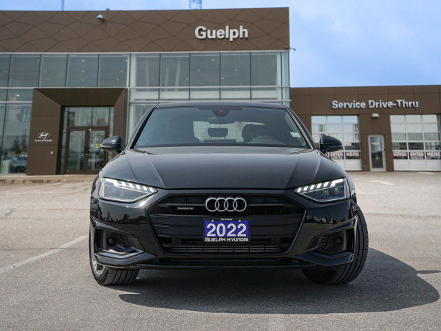 2022 Audi A4 Sedan Komfort 40 TFSI quattro | Sunroof | Digital in Cars & Trucks in Guelph - Image 2