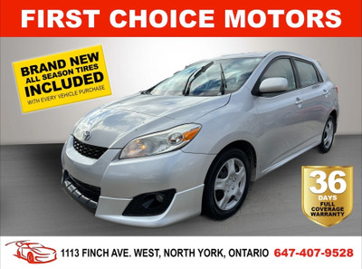 2009 TOYOTA MATRIX XR ~AUTOMATIC, FULLY CERTIFIED WITH WARRANTY!