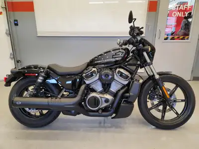 Beautiful Harley Davidson Nightster in Black with under a 100 kms on it! In like new condition and e...