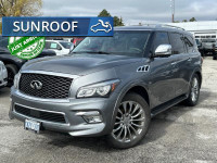 2016 Infiniti QX80 7 Passenger DVD|NAVI|SUNROOF