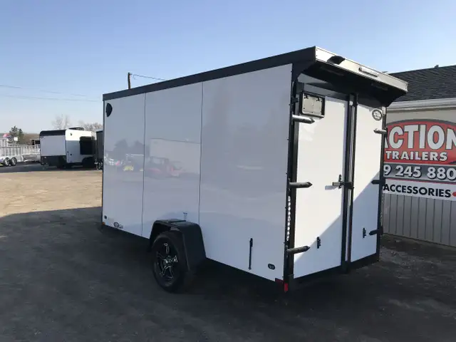 2025 IRON SERIES IRON V-NOSE CARGO - SINGLE AXLE STEEL TRAILER in Cargo & Utility Trailers in London - Image 8