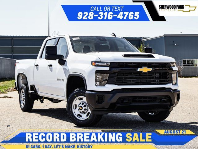 2025 Chevrolet Silverado 2500HD Work Truck in Cars & Trucks in Strathcona County