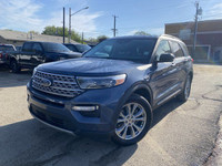 **WE WILL BEAT ANY DEALER IN THE CITY** Infinite Blue Metallic Tinted Clearcoat 2021 Ford Explorer L... (image 1)
