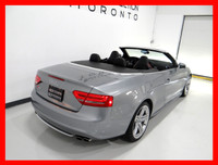 2010 AUDI S5 CONVERTIBLE 3.0T CARFAX VERIFIED, CLEAN TITLE ONLY 96,000KM! AUTOMATIC TRANSMISSION W/... (image 4)