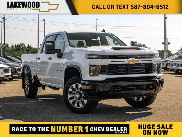 2024 Chevrolet Silverado 2500HD Custom 6.6L in Cars & Trucks in Edmonton