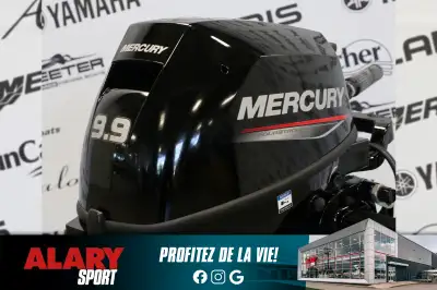 Ce moteur hors-bord MERCURY 9.9ELH EFI 2025 est disponible DÈS MAINTENANT! Contactez-nous au 450-420...