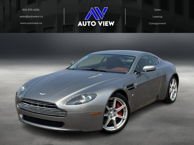 2008 Aston Martin Vantage Coupe **RED LEATHER INTERIOR** in Cars & Trucks in Hamilton