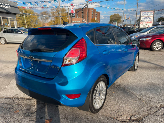 2014 Ford Fiesta TITANIUM BT REV CAM SUNROOF HEAT LEATHER...NICE in Cars & Trucks in City of Toronto - Image 4