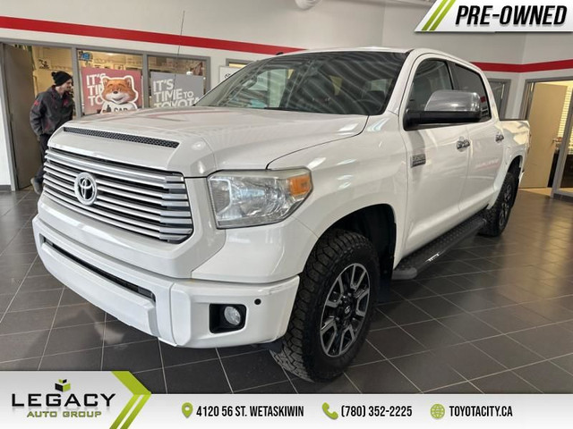 2014 Toyota Tundra PLATINUM - Sunroof - Navigation in Cars & Trucks in Edmonton