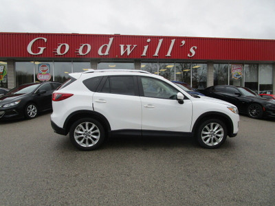 2014 Mazda CX-5 GT, HEATED LEATHER, AWD, POWER SEATS, BACKUP CA