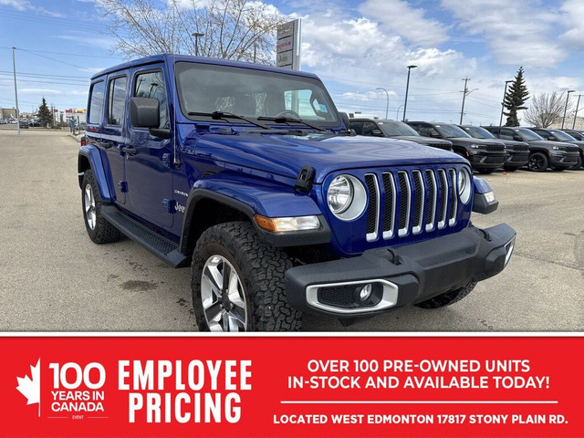 2020 Jeep WRANGLER UNLIMITED Sahara | Heated Seats | Block Heate in Cars & Trucks in Edmonton