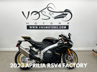 2023 Aprilia RSV4 Factory My 23 - V5671NP - -No Payments for 1 Y