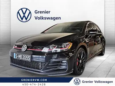 2019 Volkswagen Golf GTI AUTOBAHN+CUIR+TOIT OUVRANT+CARPLAY JAMA