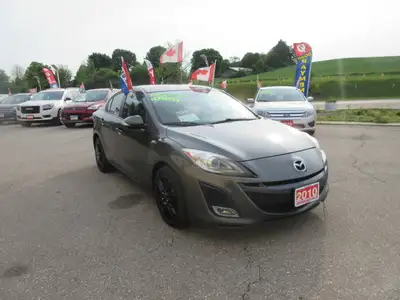 2010 Mazda 3 GT, 2.5 L 4 Cylinder ENGINE. FWD….2.5 L (GAS SAVER) …. AUX …. Phone….Leather/Heated sea...