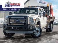 2011 Ford F-550 Chassis XL CREW CAB DUMP TRUCK WITH A PICKER...