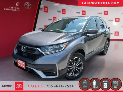 The 2020 Honda CR-V EX-L AWD combines comfort, efficiency, and advanced features, making it a compel...