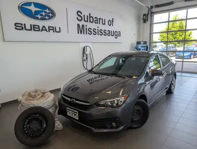 This sporty One owner 2022 Subaru Impreza Convenience just landed! Come on over to Subaru of Mississ...