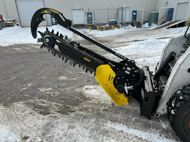 DIGGA SKID STEER TRENCHER - HIGH FLOW & STANDARD in Heavy Equipment in Strathcona County - Image 4