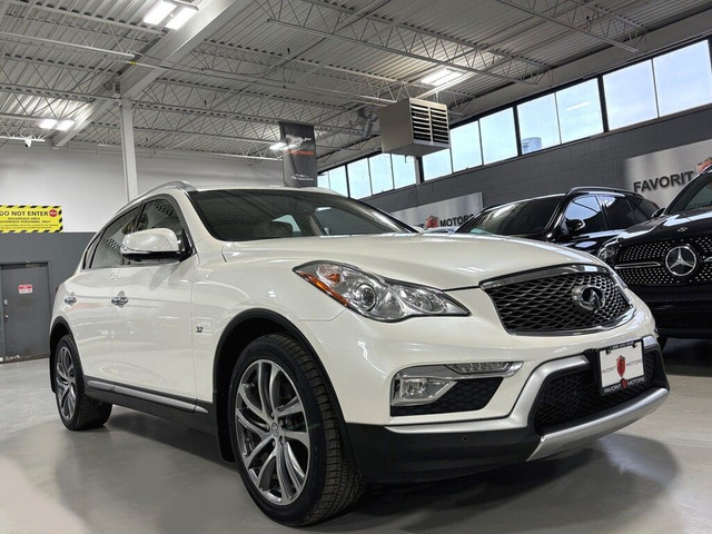  2016 Infiniti QX50 AWD|V6|NAV|360CAM|BOSE|CREAMLEATHER|WOOD|SUN in Cars & Trucks in City of Toronto - Image 2