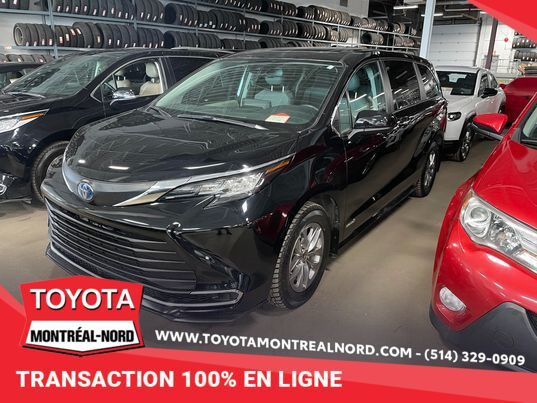 Toyota Sienna XLE Hybride TI 7 places 2021 à vendre in Cars & Trucks in City of Montréal - Image 3