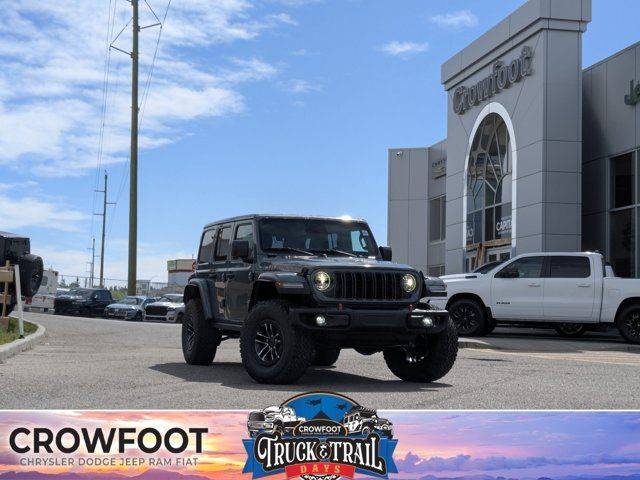 2025 Jeep Wrangler Rubicon X - 35 A/T TIRES - BEADLOCK RIMS in Cars & Trucks in Calgary