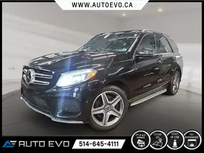 MERCESDES-BENZ GLE400 4MATIC 3.0L 2018, 135000 KM, FINANCEMENT DISPONIBLE, GROUPE ELECTRIQUE, CUIR,...