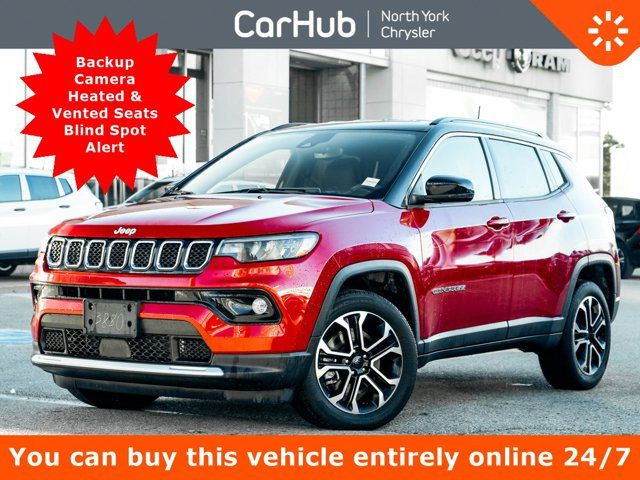 2023 Jeep Compass Limited Backup Camera Heated Seats Blind Spot in Cars & Trucks in City of Toronto