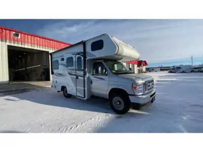 Embark on your next journey with the Adventurer 19RD Class C Motorhome. This gas-powered motorhome c...